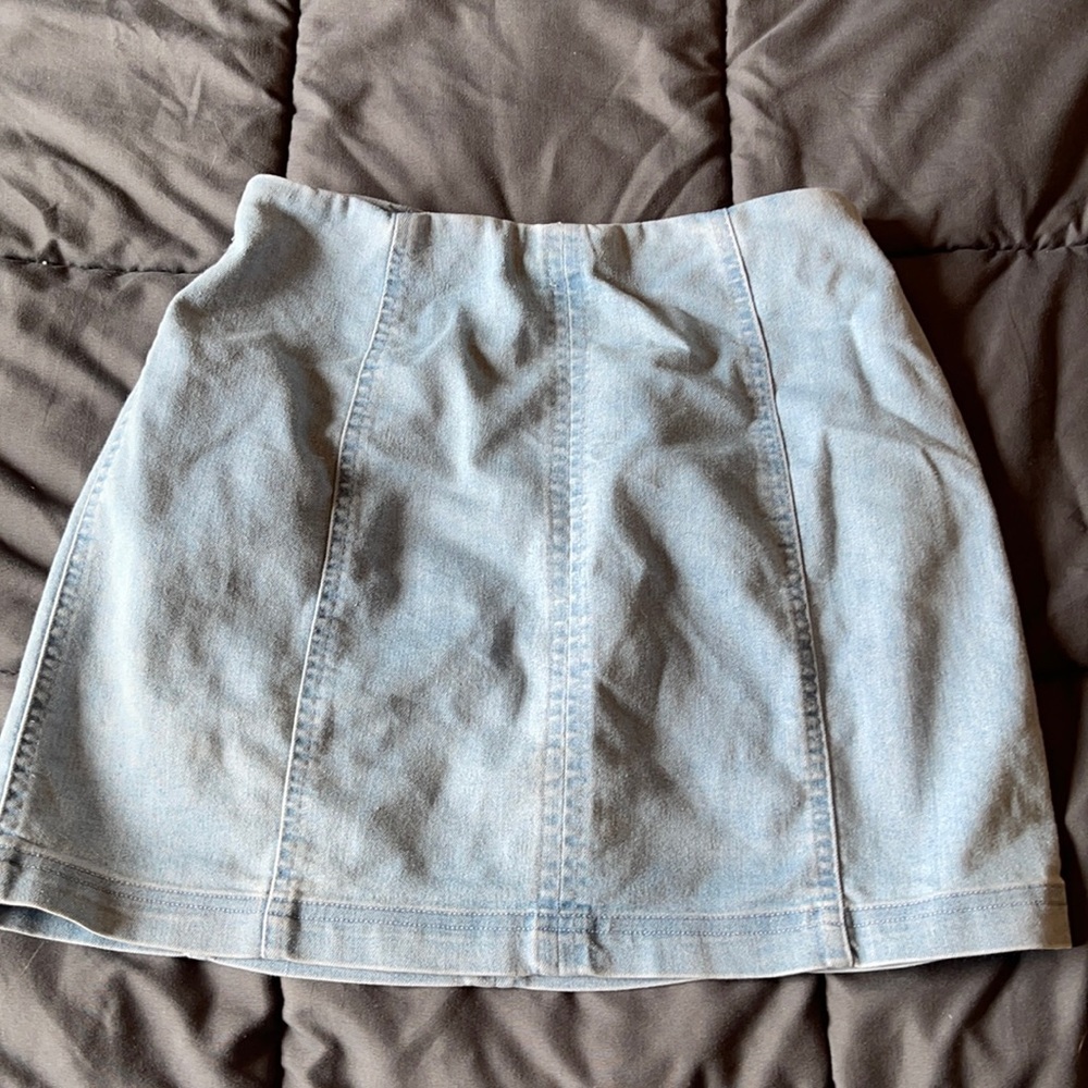 Denim skirt size small